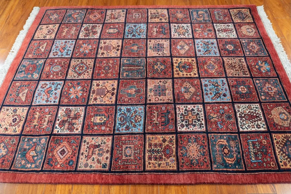 4'9"x6'4" Qashqaii, Tribal