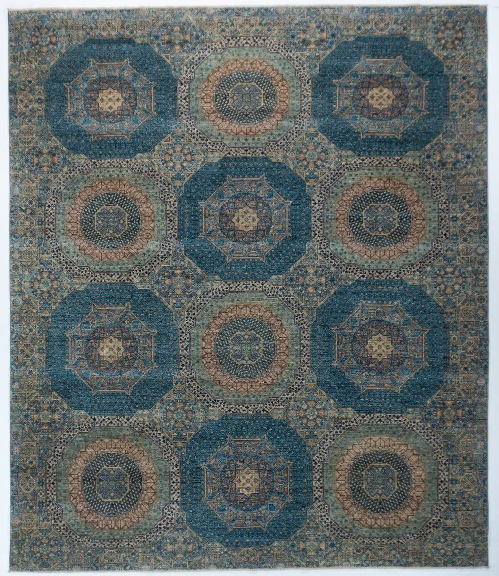 8x10 Mamluk Afghan Traditional Rug