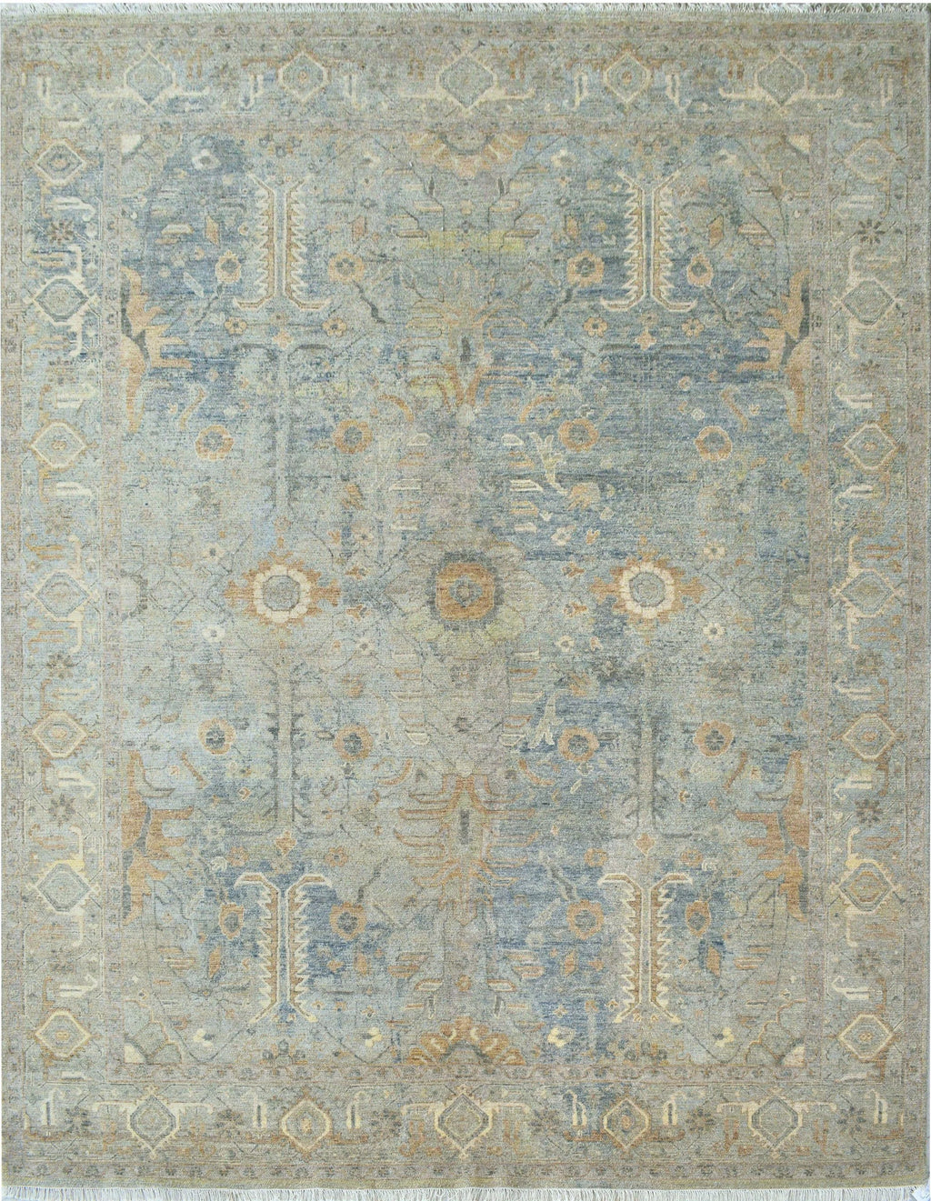 9x12 Bakhshayesh Indian Transitional Rug