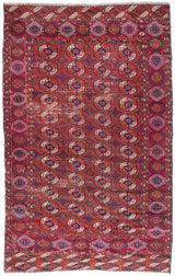 6'4"x10'4" Turkmen, Antique