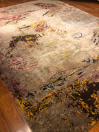 9'x12' Fleurs Ceil, Modern