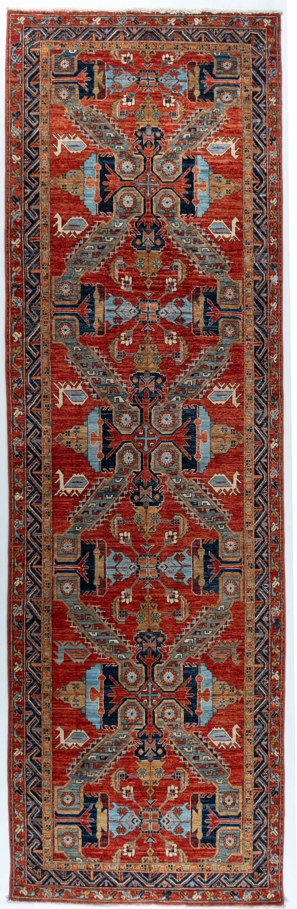 Runner Karabagh Afghan Tribal Rug