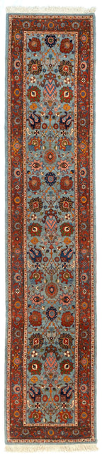 Runner Tabriz Persian Traditional Rug