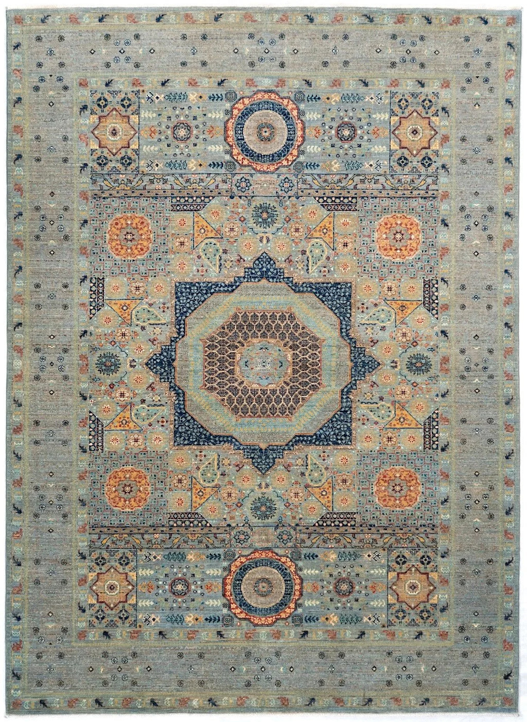 5x8 Mamluk Afghan Traditional Rug