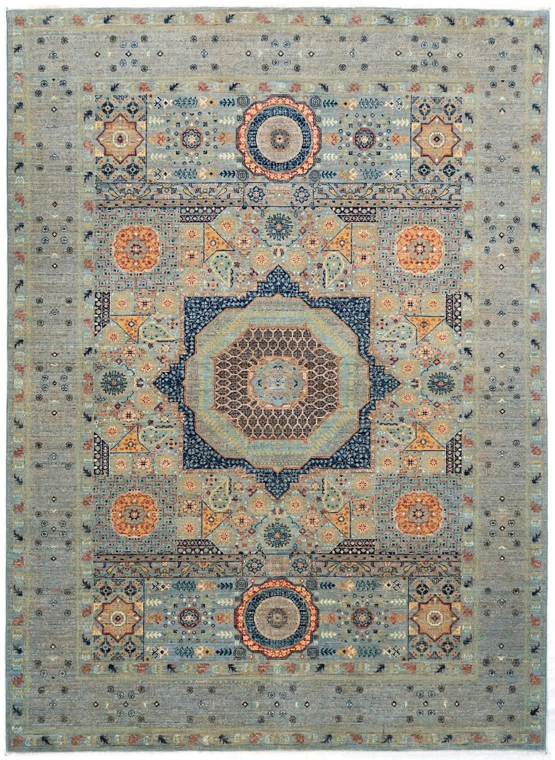 5x8 Mamluk Afghan Traditional Rug
