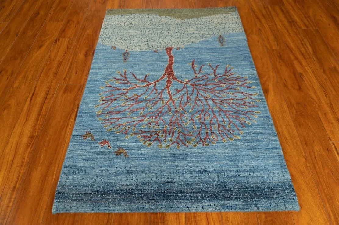 3'3"x4'10" Luri Gabbeh, Tribal