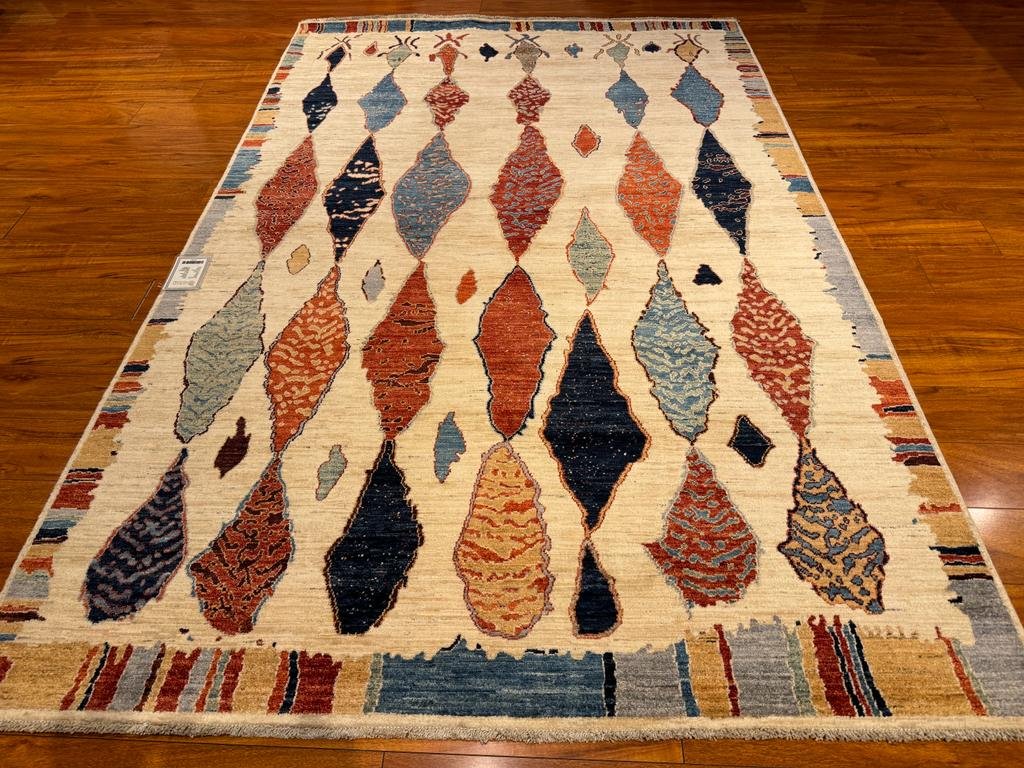 5'3"x7'11" Tangiers, Tribal