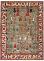 5x7 Cypress Afghan Tribal Rug