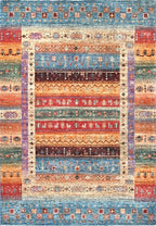 4x6 Gabbeh Afghan Tribal Rug