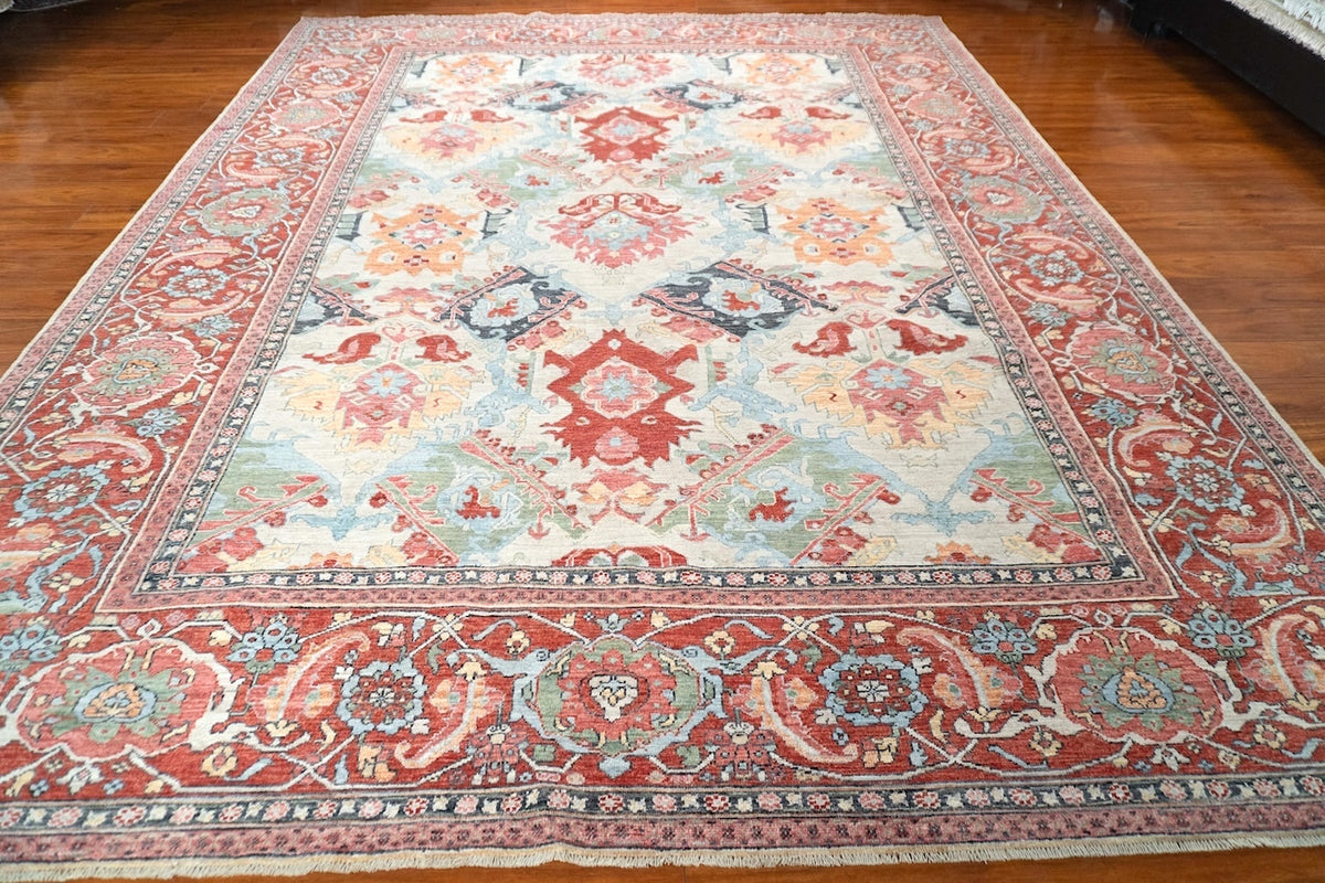 9'3" x 12' Serapi, Tribal