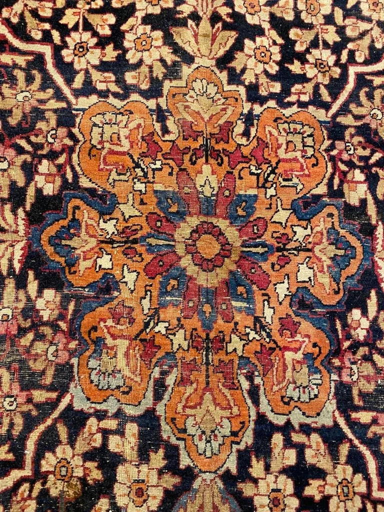 7'4"x12'5" Kerman, Antique
