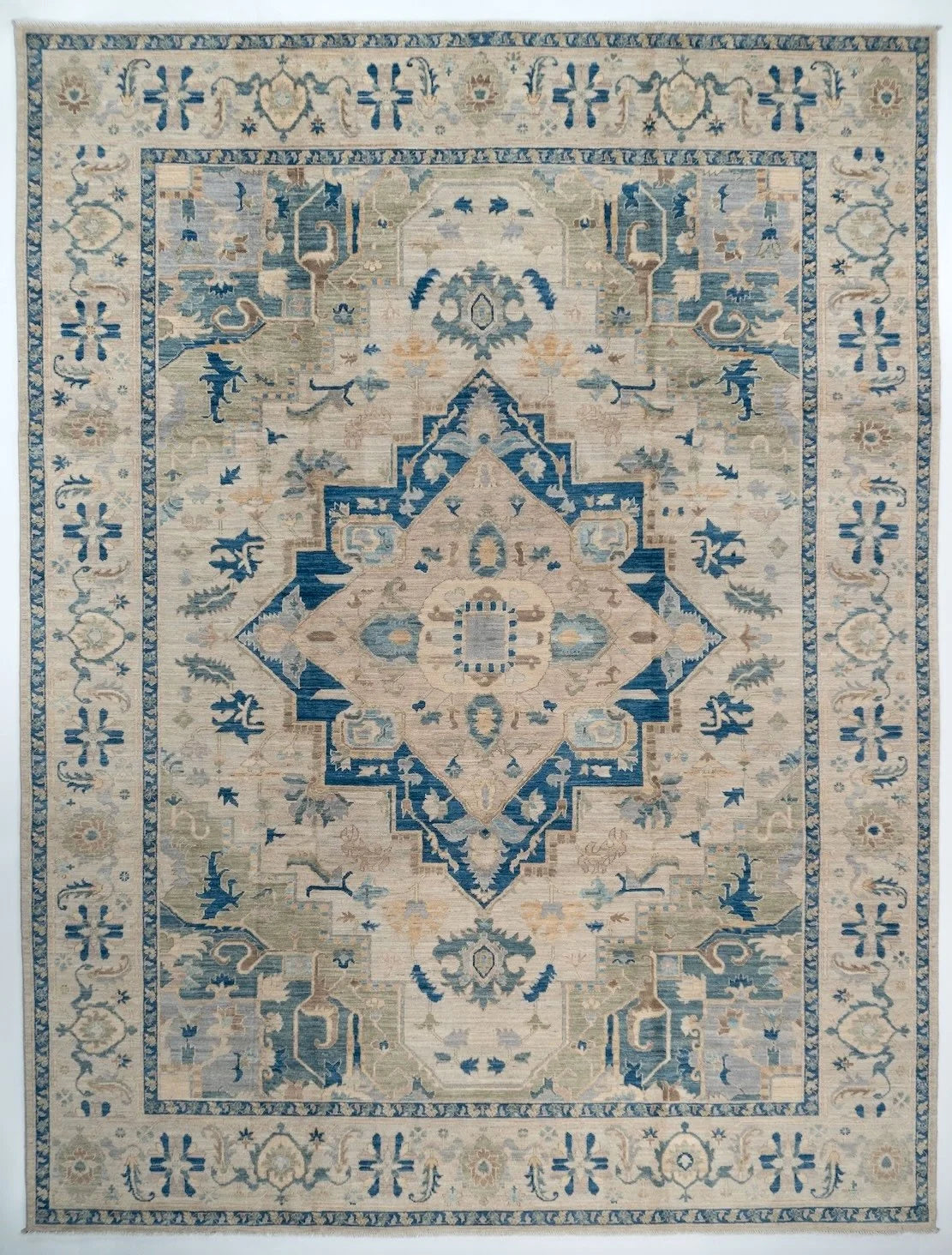 9x12 Serapi Afghan Tribal Rug