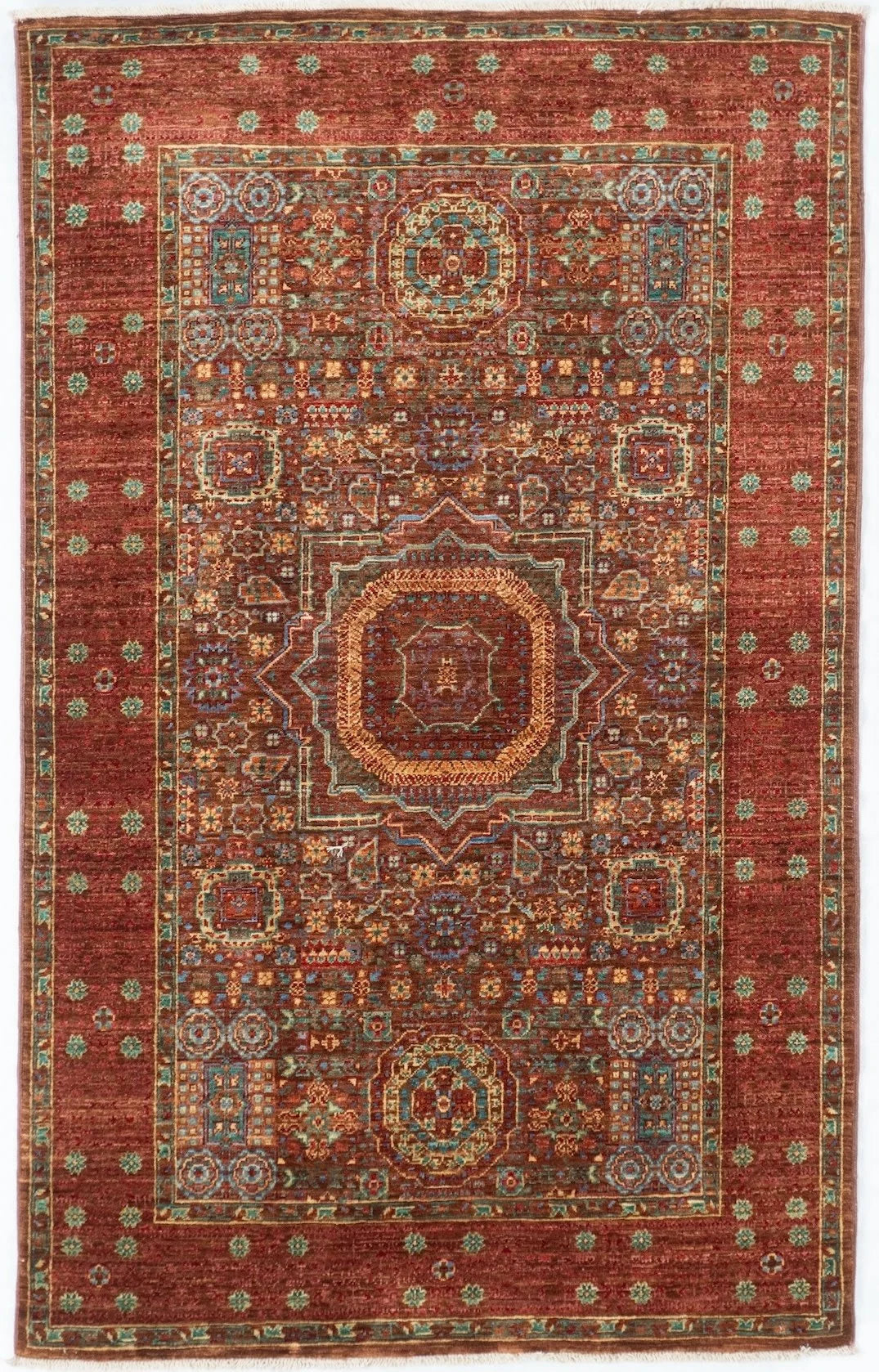 3x5 Mamluk Afghan Traditional Rug