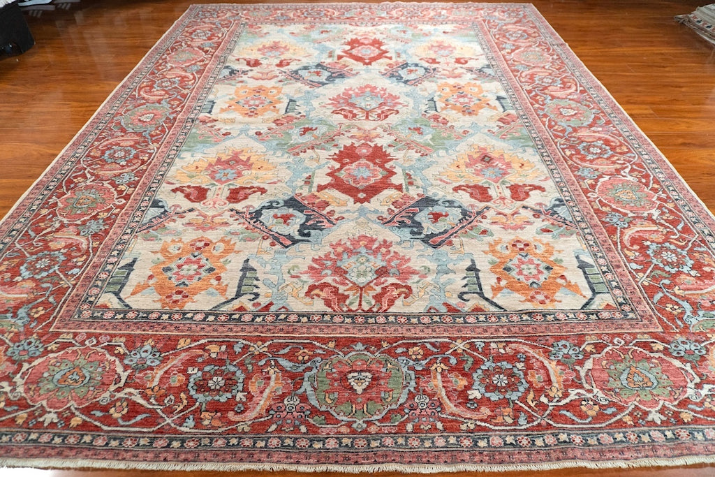 9'3" x 12' Serapi, Tribal