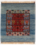 Square/Round Qashqaii Persian Tribal Rug