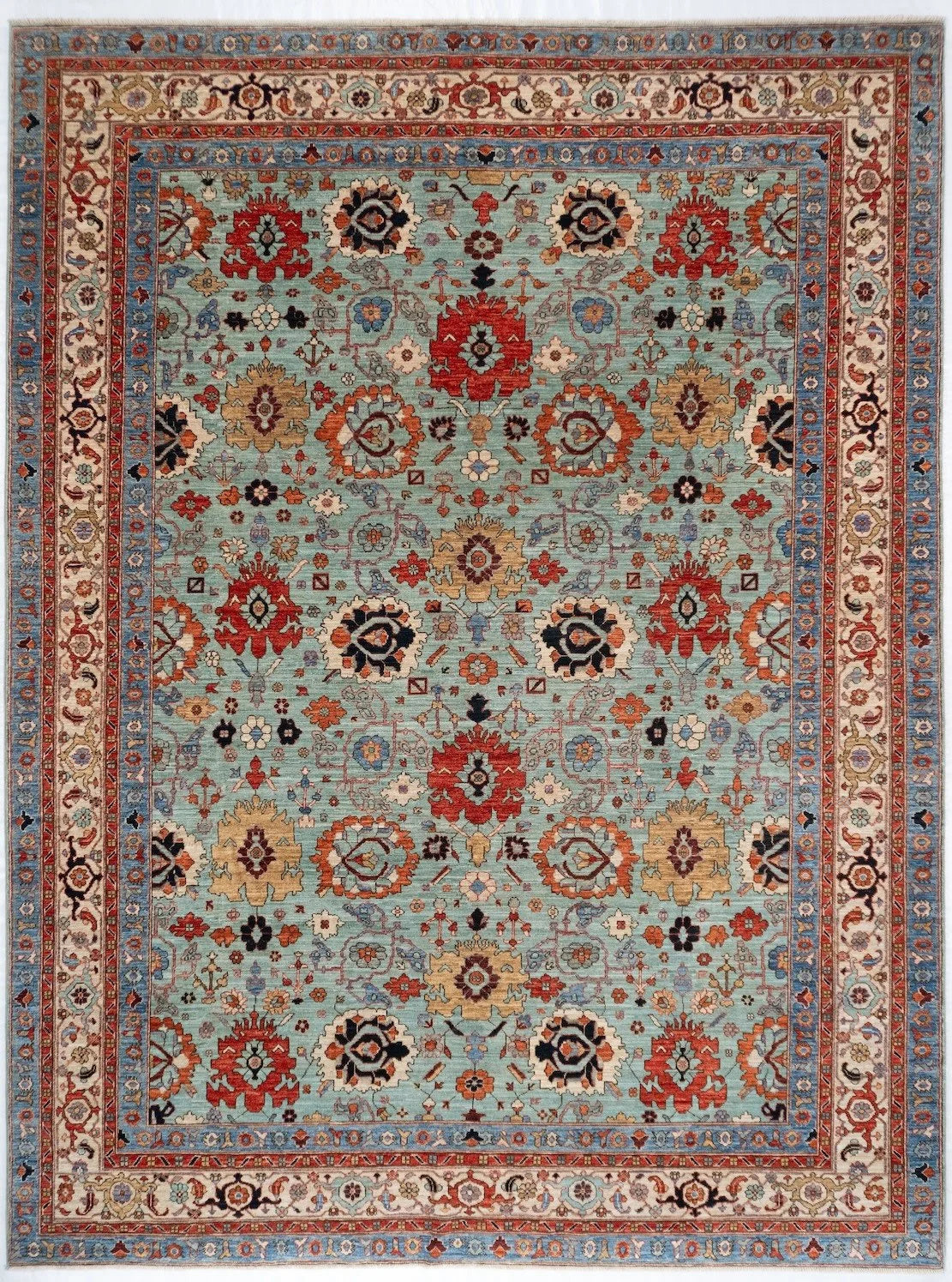 9x12 Bakhshayesh Afghan Tribal Rug