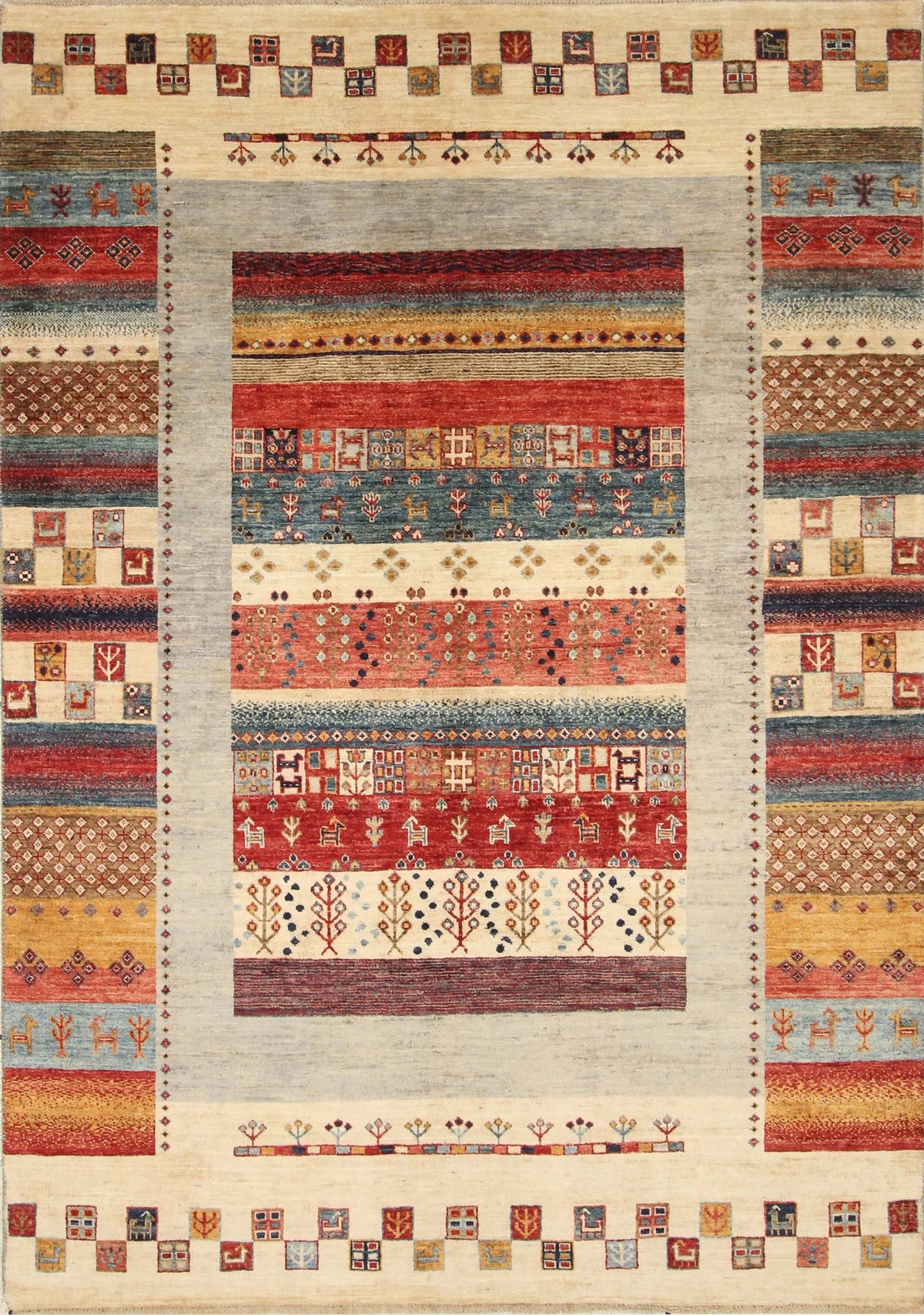 5'8"x7'10" Luri, Tribal