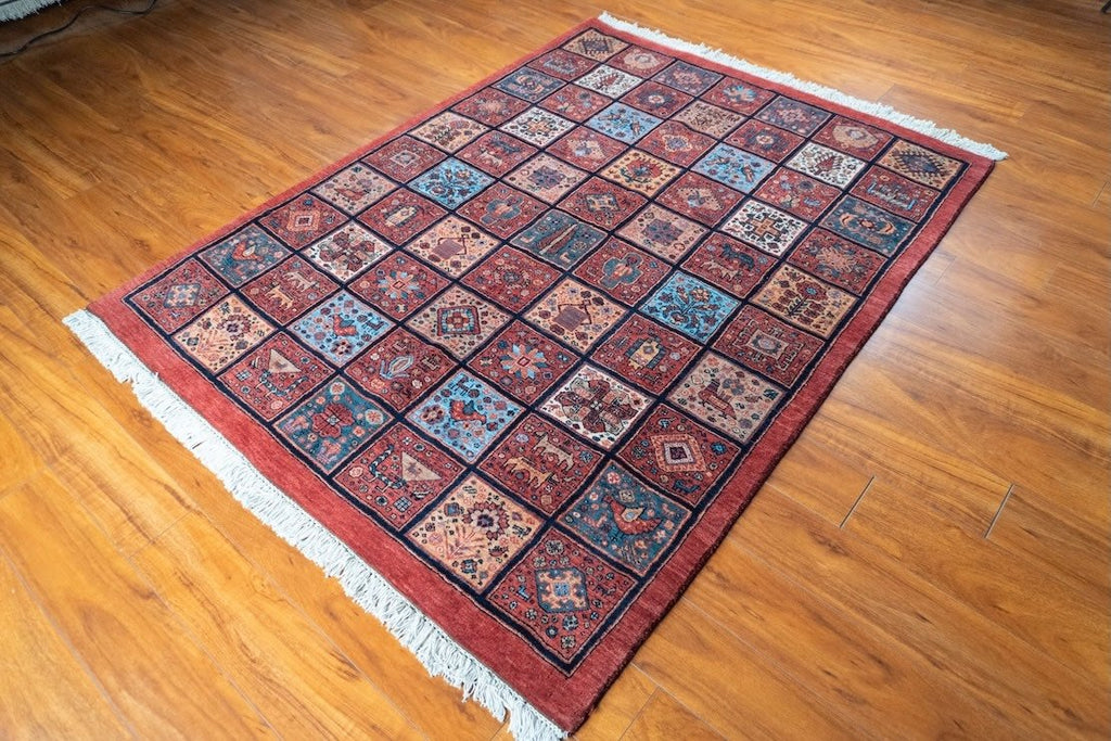 4'9"x6'4" Qashqaii, Tribal