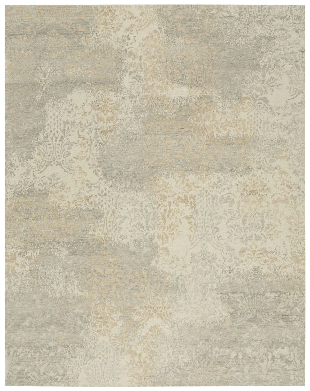 10x14 Damasse Nepali Transitional Rug