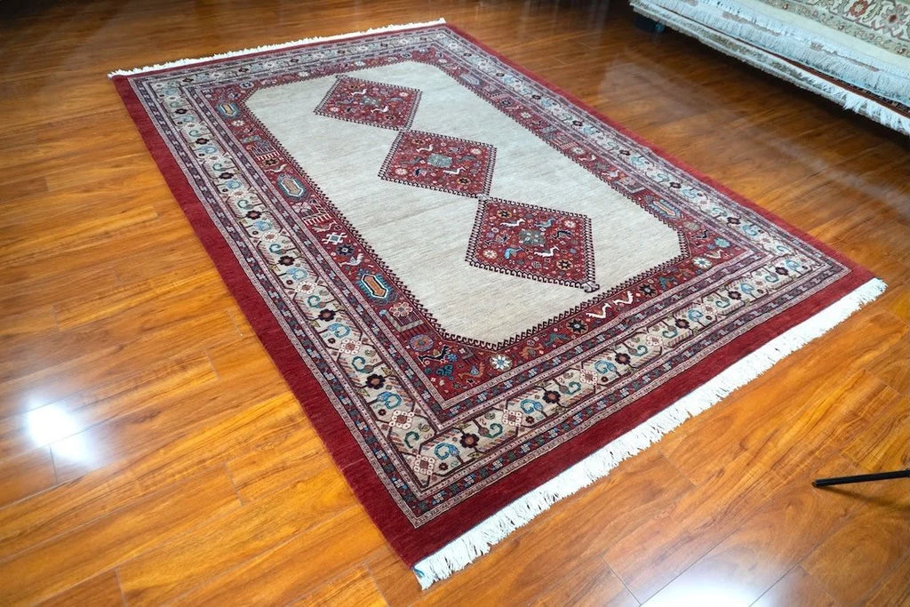 7'2"x10'2" Qashqaii, Tribal