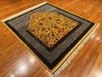 4'1"x4'5" Qashqaii, Tribal (Mehrab)