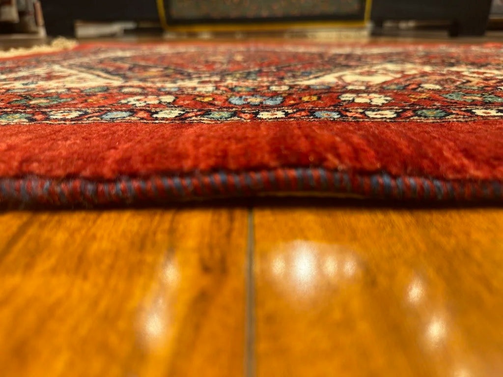 2'11"x3'11" Qashqaii, Tribal (Mah-bas)
