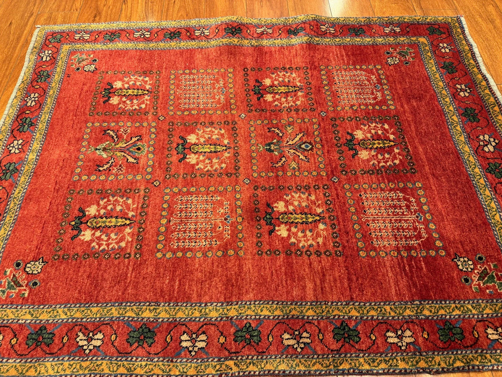 3'5"x4'7" Gabbeh, Tribal
