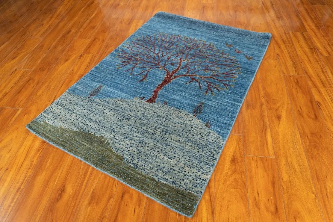 3'3"x4'10" Luri Gabbeh, Tribal