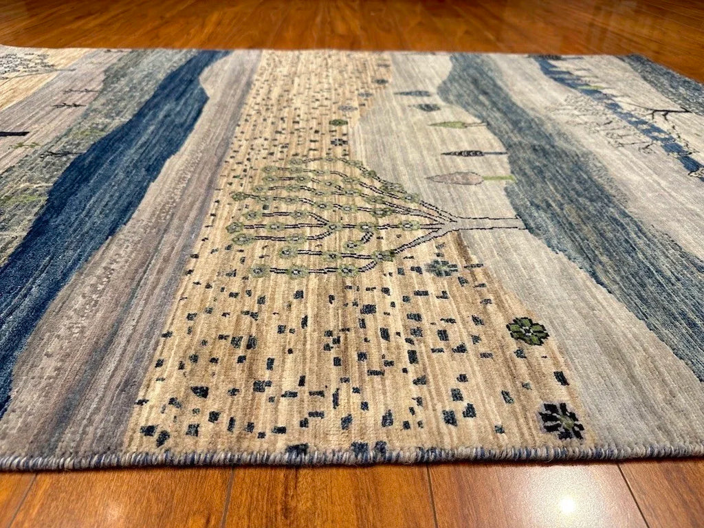 4'3"x5'11" Luri Gabbeh, Tribal