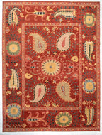 9' x 12' Suzani, Tribal