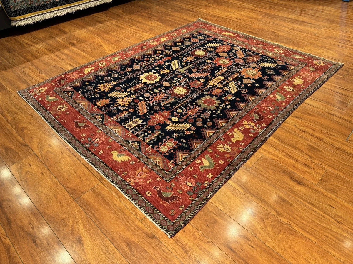 5'2"x6'8" Qashqaii, Tribal