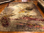 9'x12' Fleurs Ceil, Modern