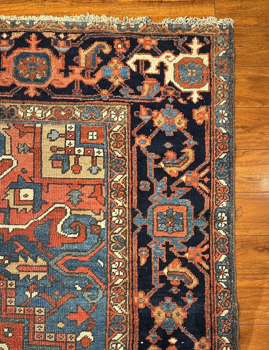 8'5"x11'4" Heriz, Antique