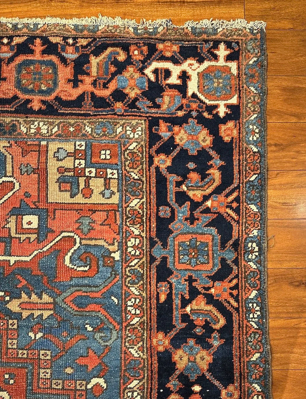 8'5"x11'4" Heriz, Antique