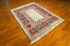 3'9"x4'10" Qashqaii, Tribal