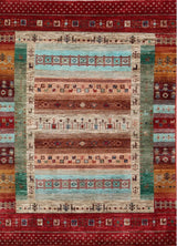 4'2"x5'7" Gabbeh, Tribal