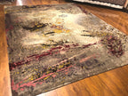 9'x12' Fleurs Ceil, Modern