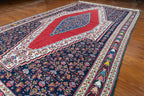 4'8"x8'2" Senneh, Tribal