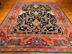 8'x9'10" Bijar, Tribal