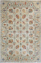 8x10 Tabriz Afghan Traditional Rug