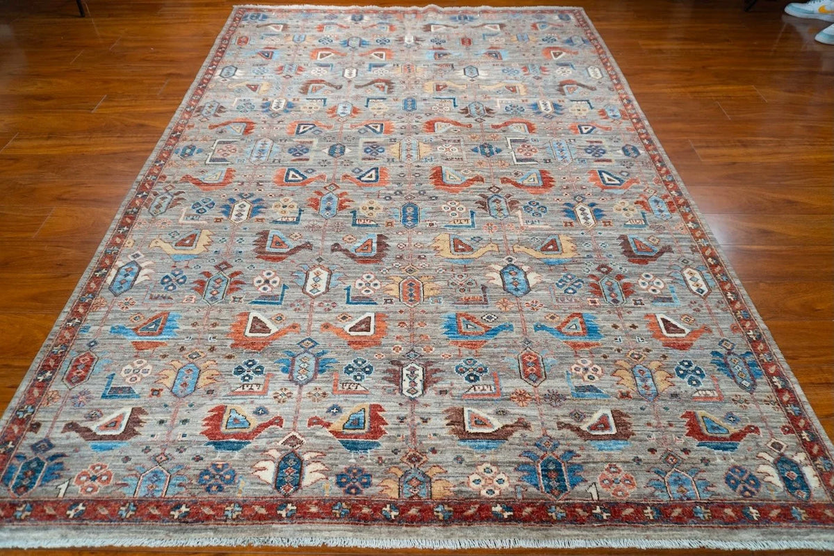 5'10"x8'7" Qashqaii, Tribal