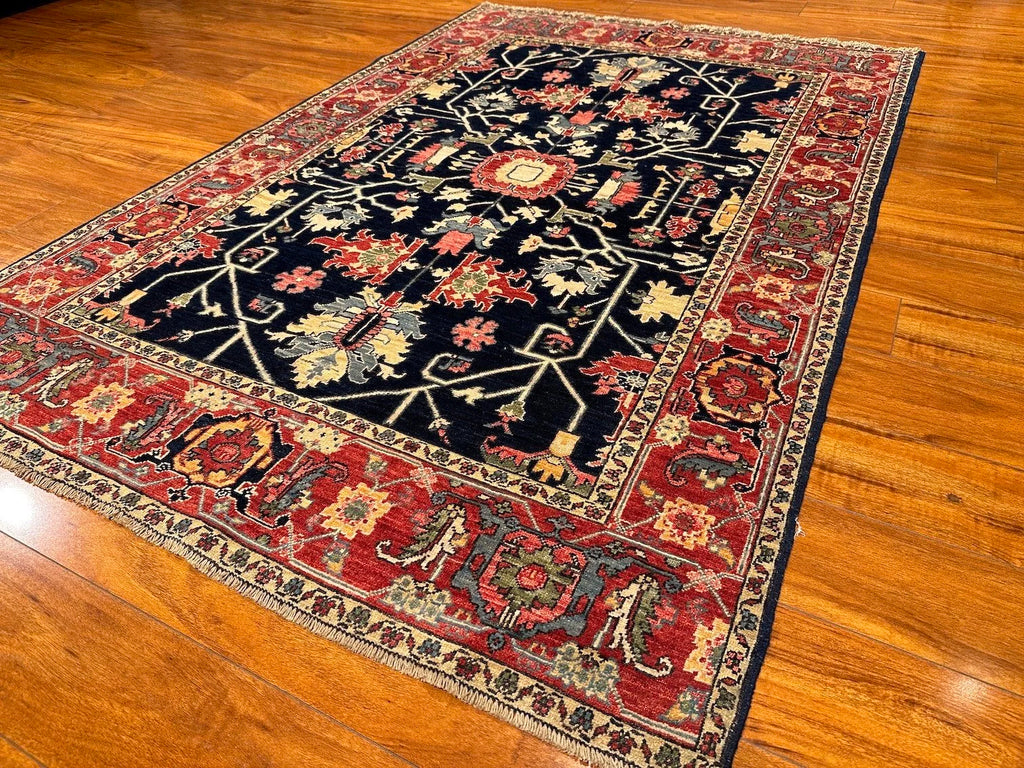 4'1"x6' Serapi, Tribal