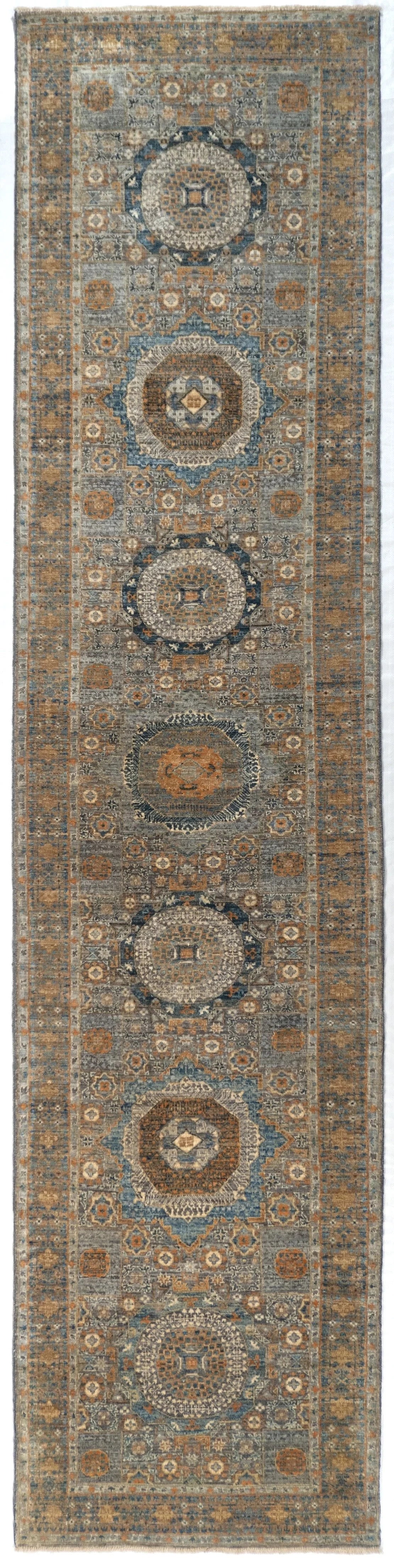 Runner Mamluk Afghan Traditional Rug