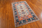 3'1"x 4'11" Qashqaii, Tribal