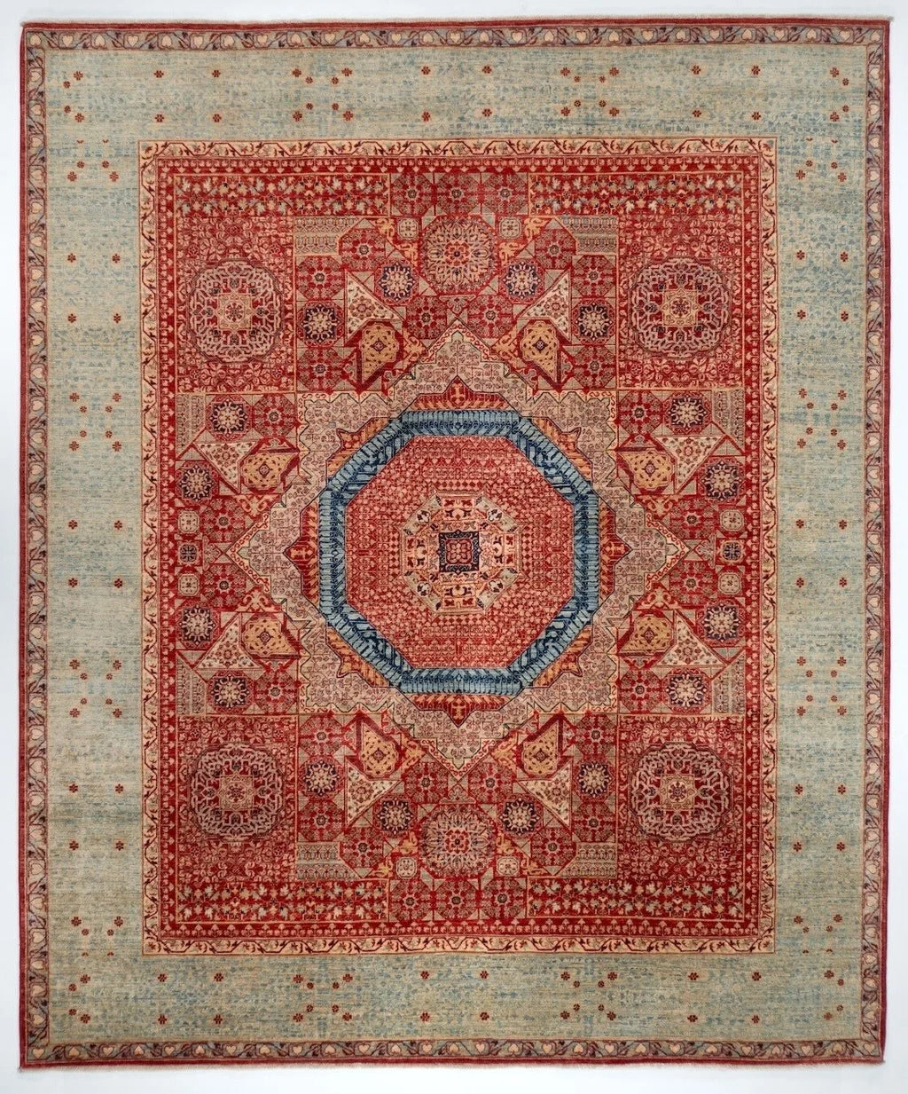 8x10 Mamluk Afghan Traditional Rug