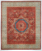 8x10 Mamluk Afghan Traditional Rug