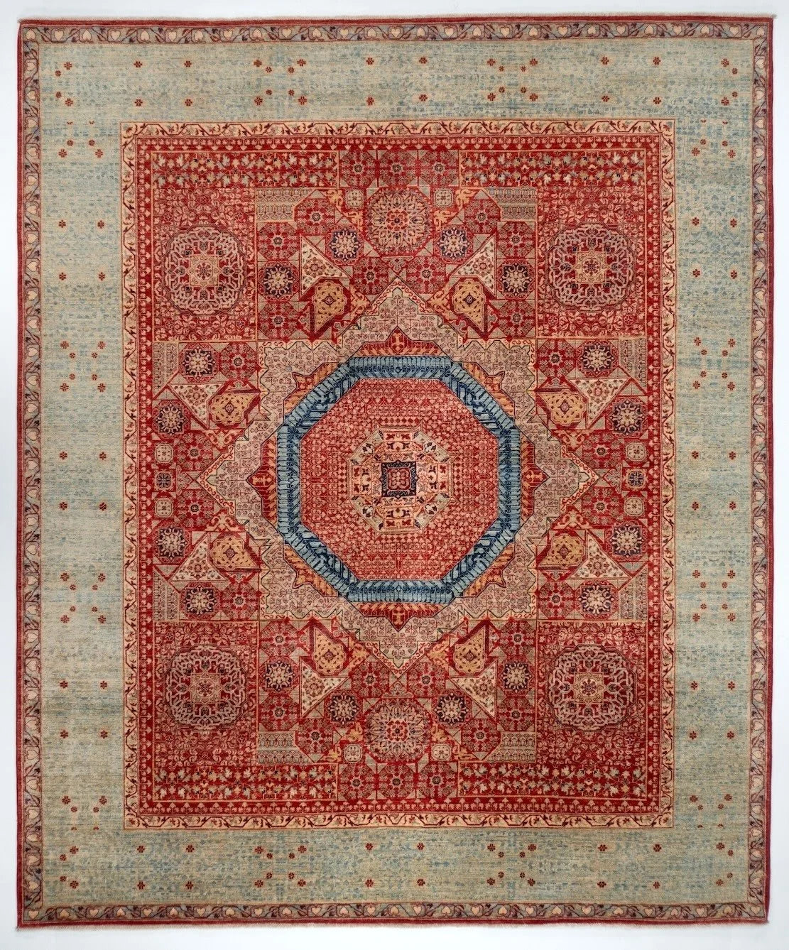 8x10 Mamluk Afghan Traditional Rug