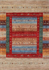 5'8"x8' Gabbeh, Tribal