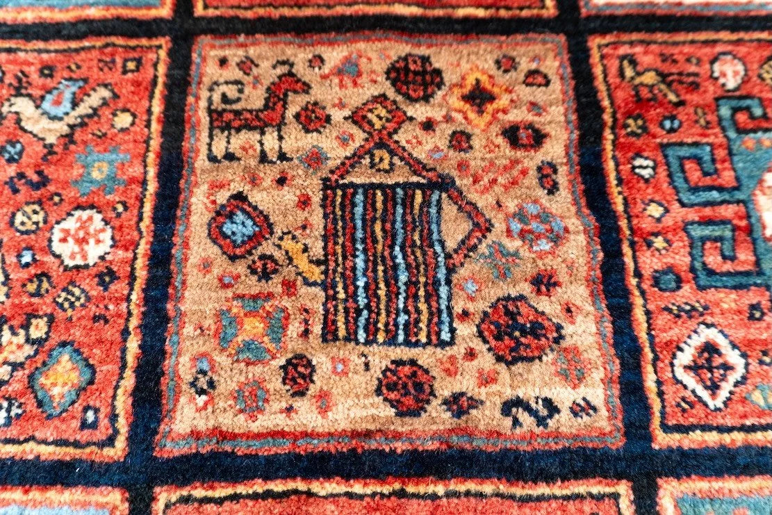 7’4”x10’3” Qashqaii, Tribal