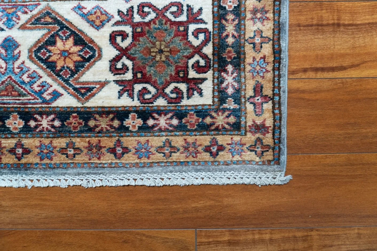 9'2"x11'11" Kazak, Tribal